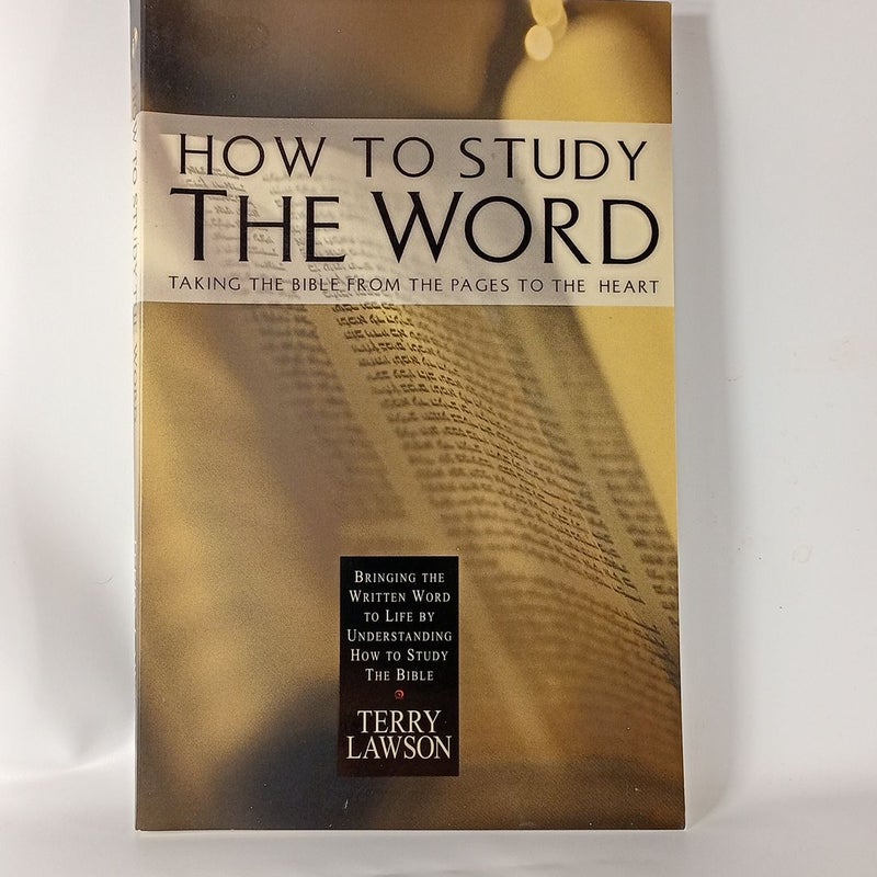 How to Study the Word      (bk-2)