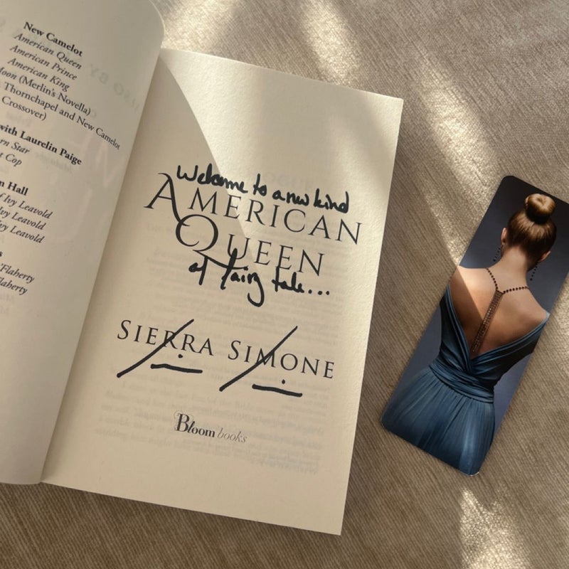 SIGNED American Queen by Sierra Simone 