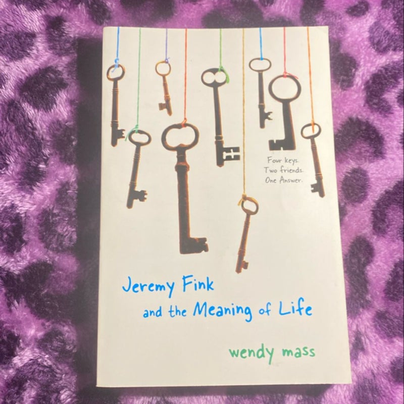 Jeremy Fink and the Meaning of Life