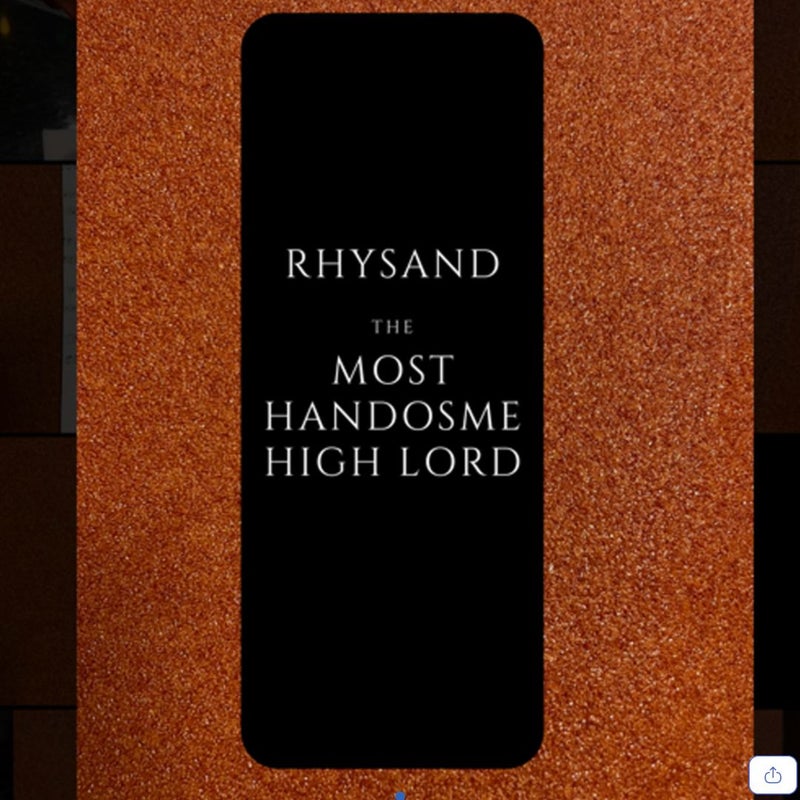 ACOTAR Rhysand Inspired Bookmark 