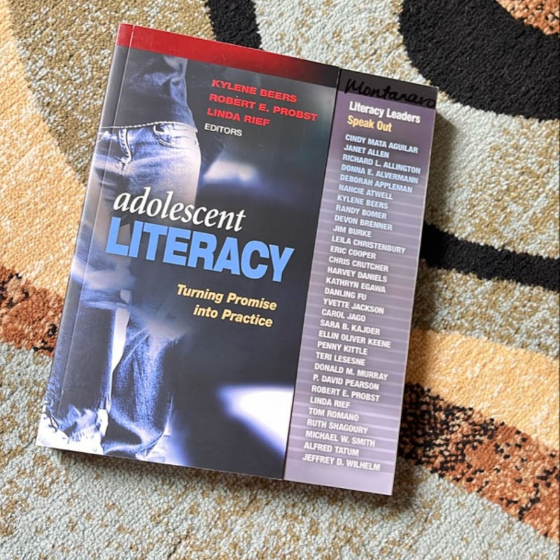 Adolescent Literacy