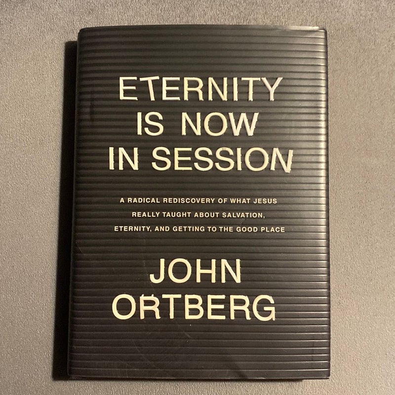 Eternity Is Now in Session