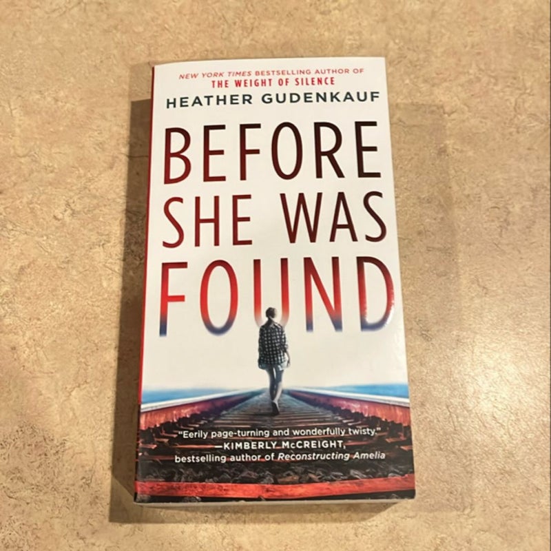 Before She Was Found