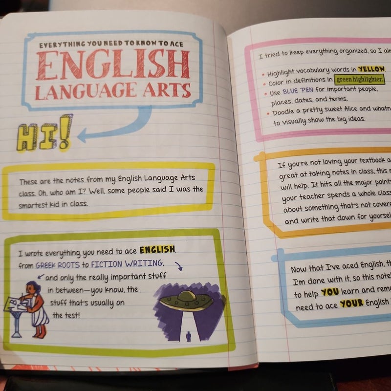 Everything You Need to Ace English Language Arts in One Big Fat Notebook