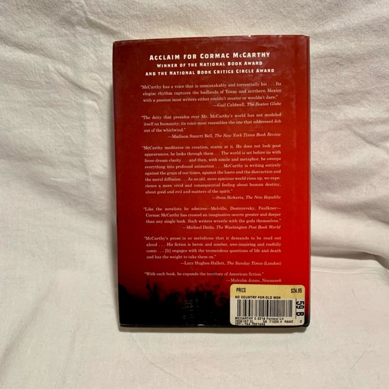 No Country for Old Men (1st ed./1st printing)
