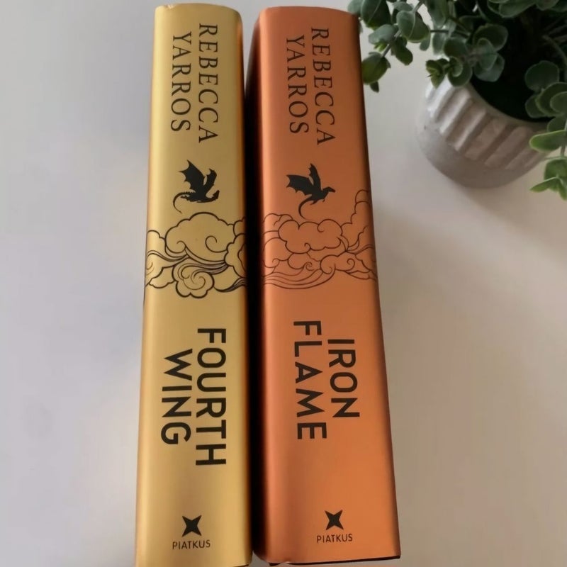 *FAIRYLOOT* Fourth Wing & Iron Flame **NEW NEVER READ**