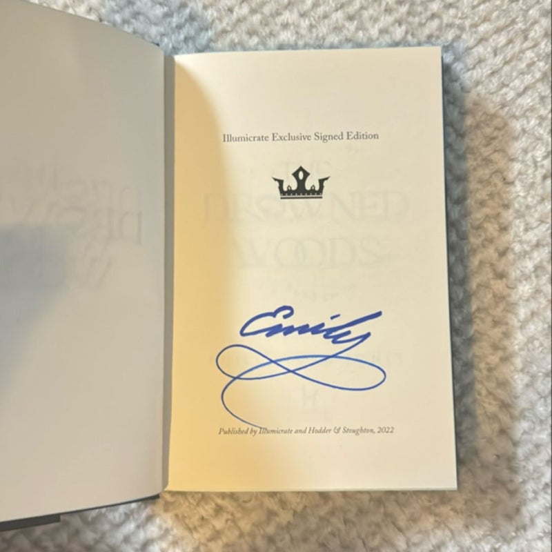 The Drowned Woods (Illumicrate special edition, signed)