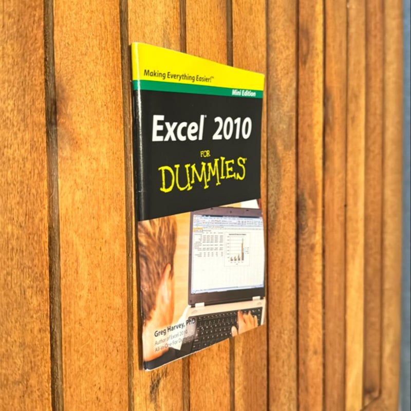 Excel 2010 for Dummies