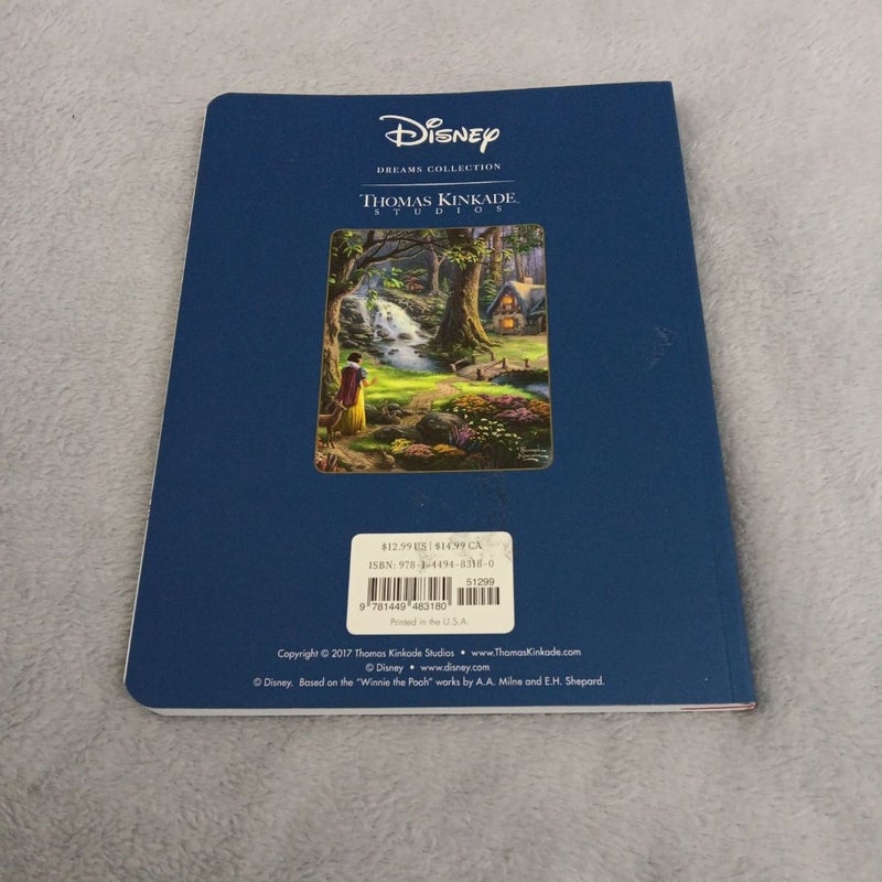 Disney Dreams Collection Thomas Kinkade Studios Coloring Book