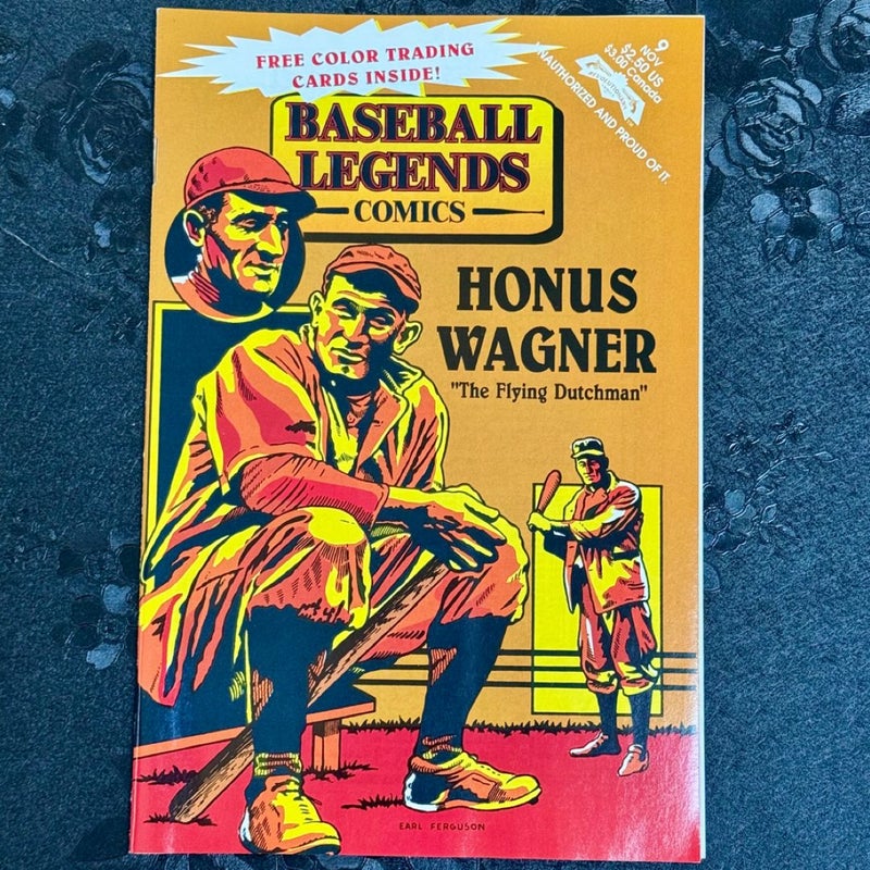 Baseball Legends # 9 Nov 1992 Honus Wagner Revolutionary Comics 