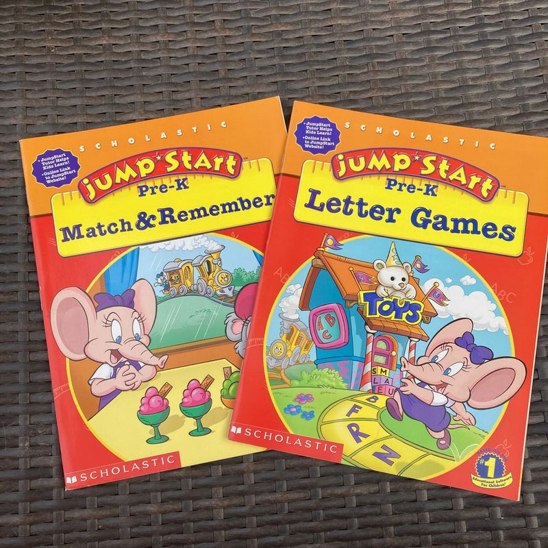 Jumpstart Pre-k books