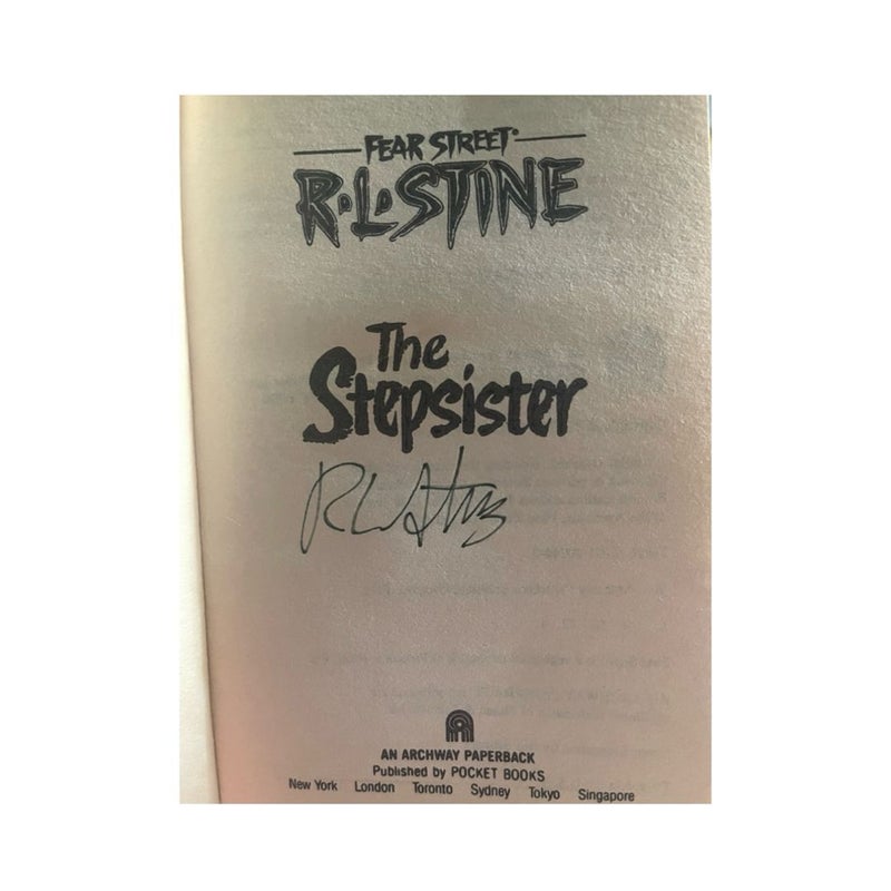 The Stepsister- Fear Street SIGNED