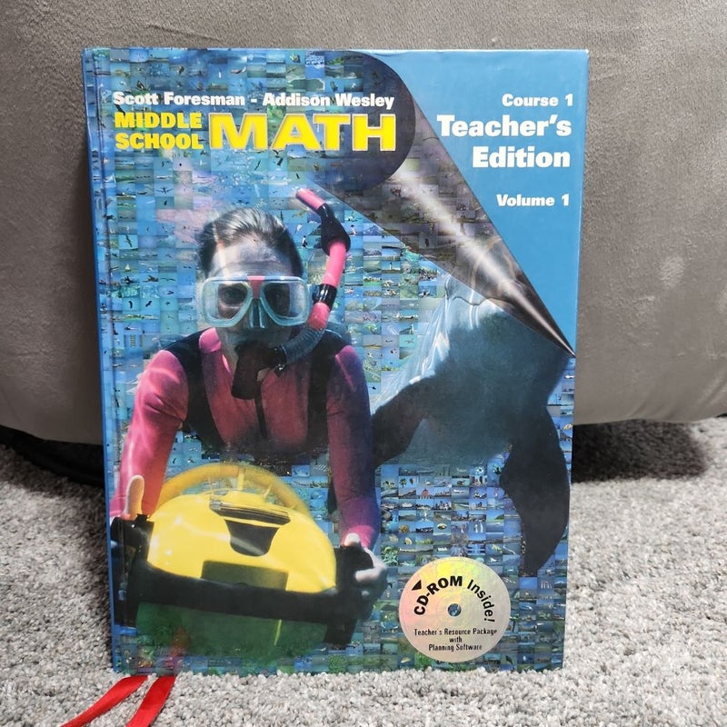 Middle School Math: Course 1-Volume 1