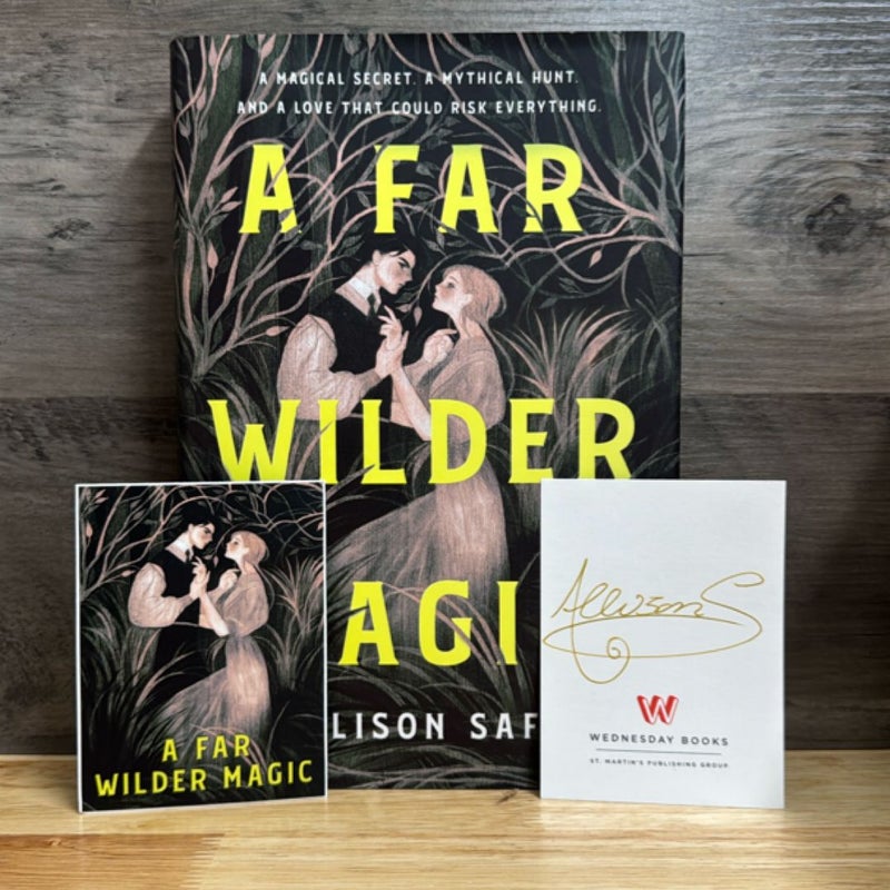 A Far Wilder Magic (signed bookplate)