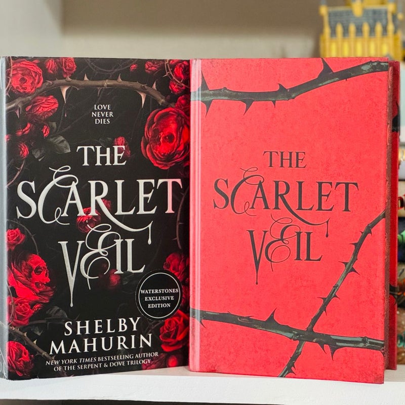 The Scarlet Veil (Waterstones)