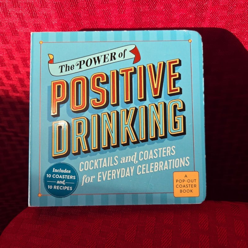 The Power of Positive Drinking Coaster Book