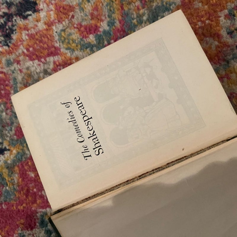 THE COMEDIES OF SHAKESPEARE 1944 RANDOM HOUSE