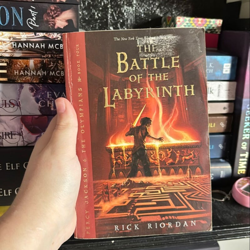 Percy Jackson and the Olympians, Book Four the Battle of the Labyrinth (Percy Jackson and the Olympians, Book Four)