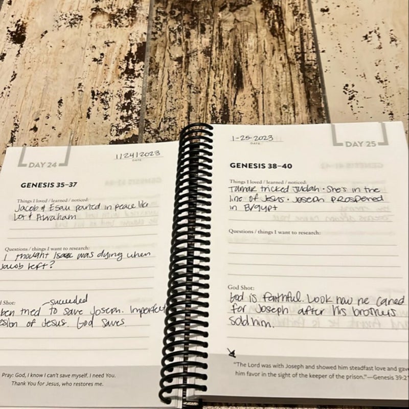 The Bible Recap Journal