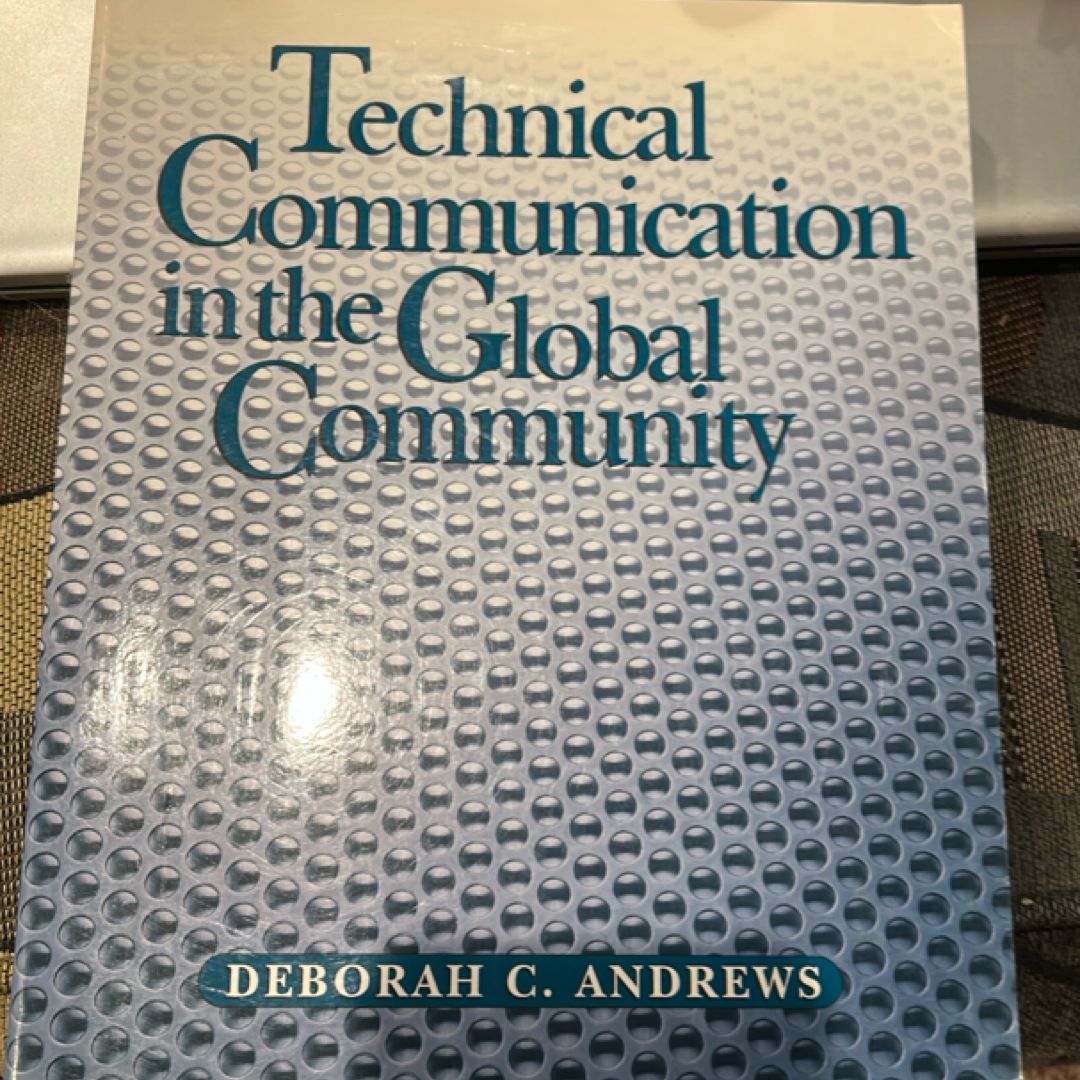 Technical Communication in the Global Community