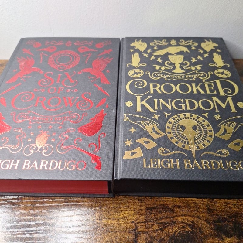 Six of Crows: Collector's Edition AND Crooked Kingdom Collector's Edition 