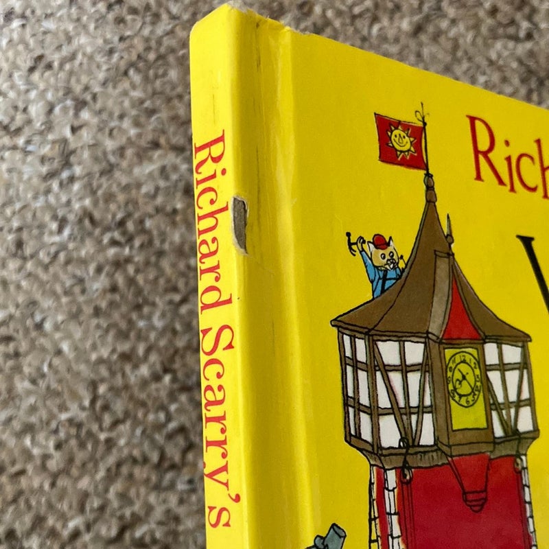 What Do People Do All Day? by Richard Scarry, Hardcover