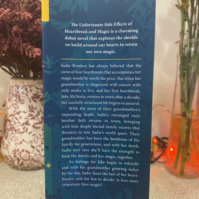 The Unfortunate Side Effects Of Heartbreak And Magic by Breanne Randall , Hardcover Pangobooks