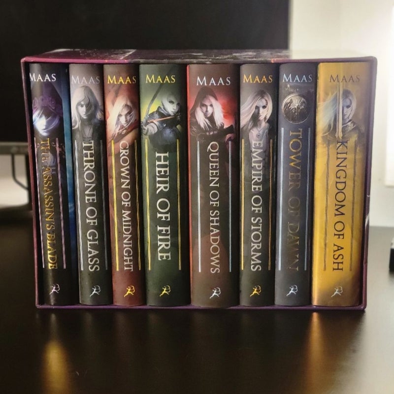 Throne of Glass boxed series (never read) (original covers)