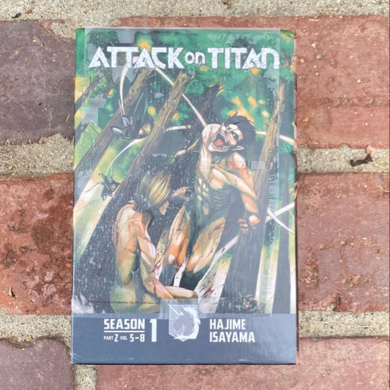 Attack on Titan Season 1 Part 2 Manga Box Set