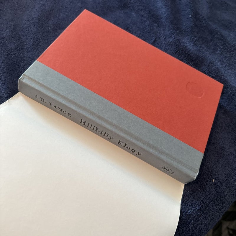 (First Edition) Hillbilly Elegy