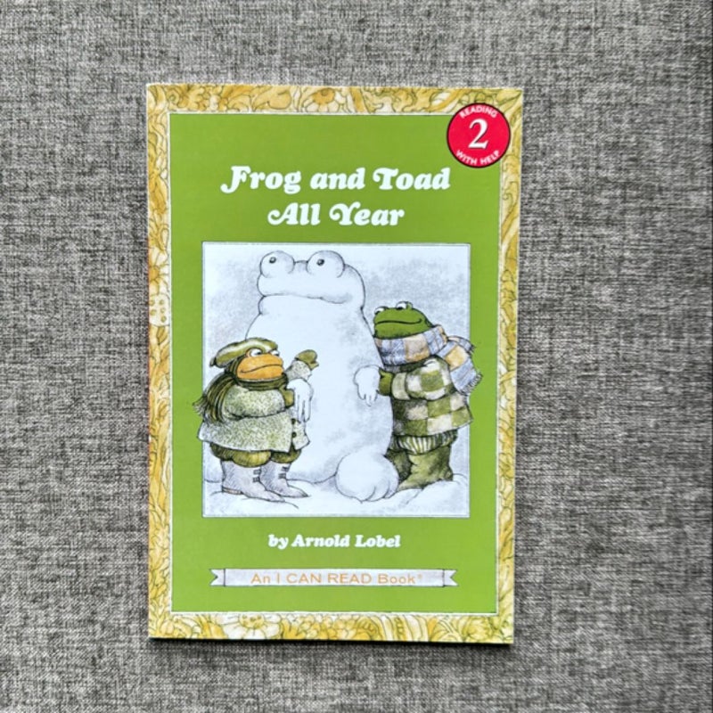 Frog and Toad All Year