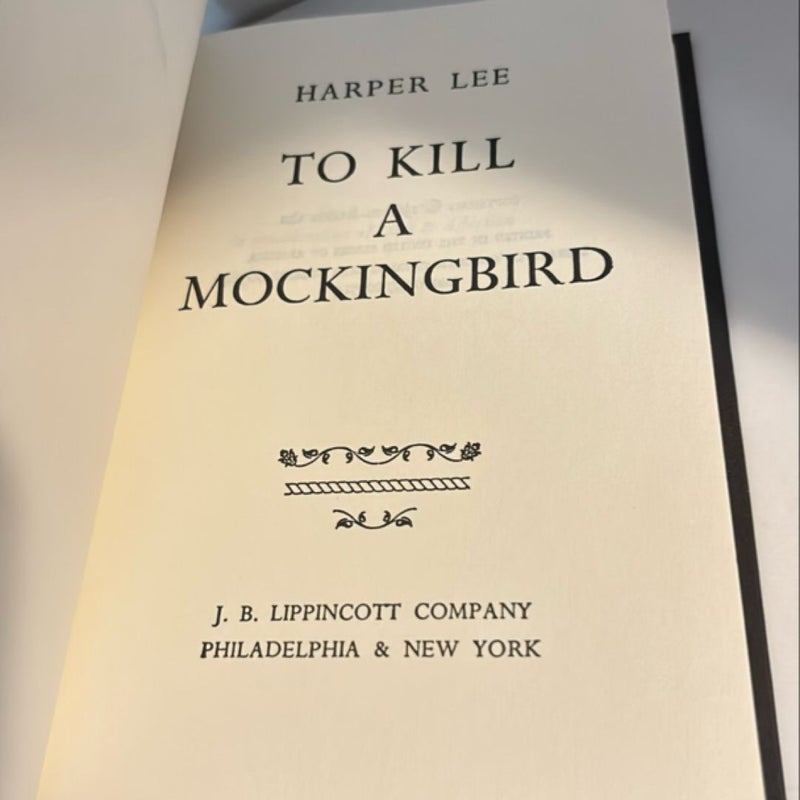 Copyright @ 1960 by Harper Lee To Kill A Mockingbird