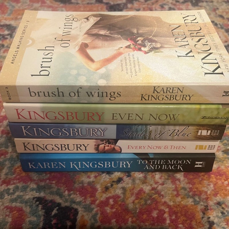 Lot Of 5 Karen Kingsbury Books Trade PB VG