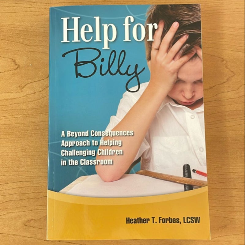 Help for Billy