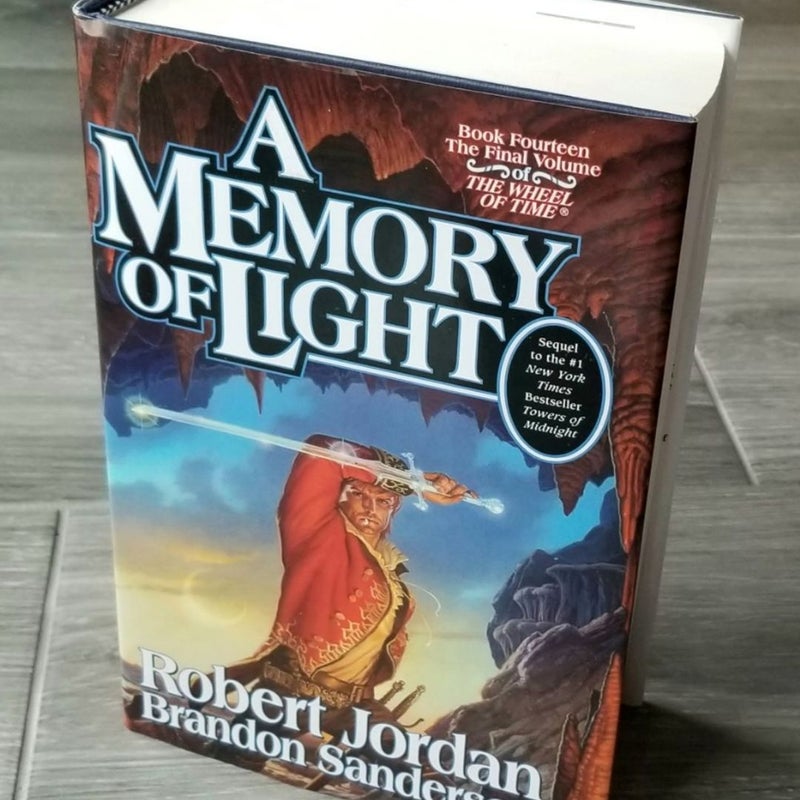 SIGNED 2012 WHEEL OF TIME A MEMORY OF LIGHT BOOK #14 ROBERT JORDAN 1ST ED. MINT!