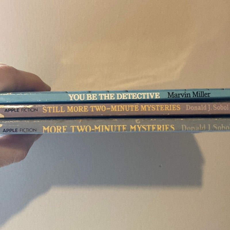 Two Minute Mystery 3 book bundle 