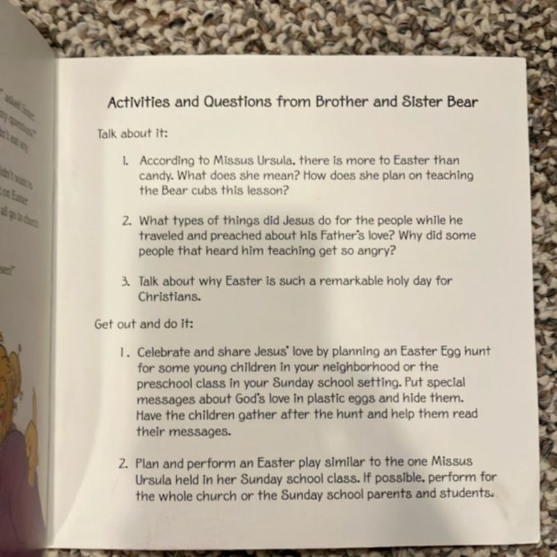The Berenstain Bears and the Easter Story