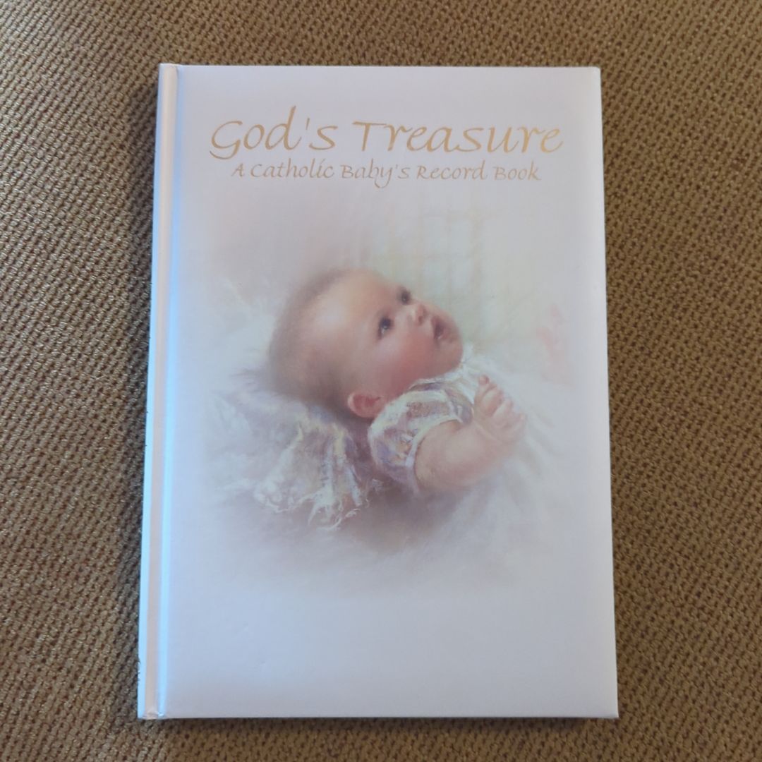 God's Treasure: A Catholic Baby's Record Book 
