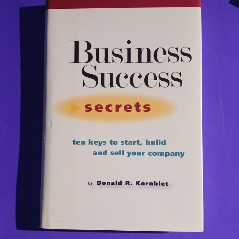 Business Success Secrets