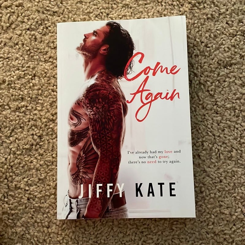 Come Again (OOP cover signed by both authors)