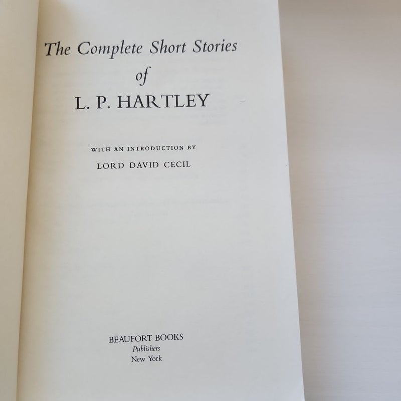 The Complete Short Stories of L.P. Hartley

