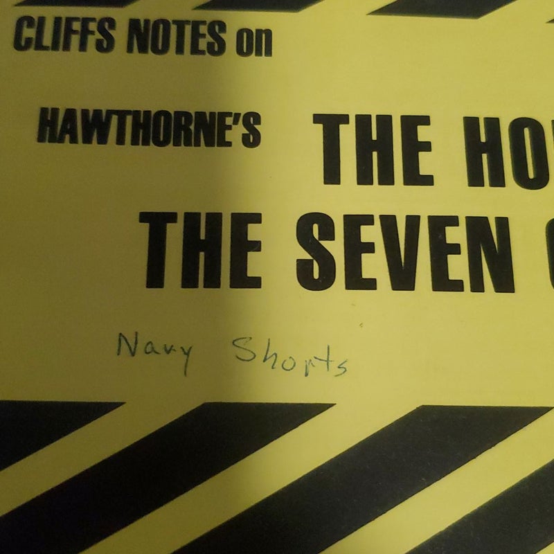 Hawthorne's The House of The Seven Gables [CliffsNotes]
