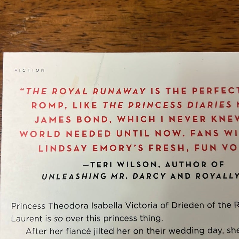 The Royal Runaway (signed by author)