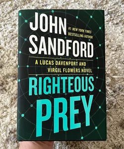 Righteous Prey John Sandford Hardback with dust cover