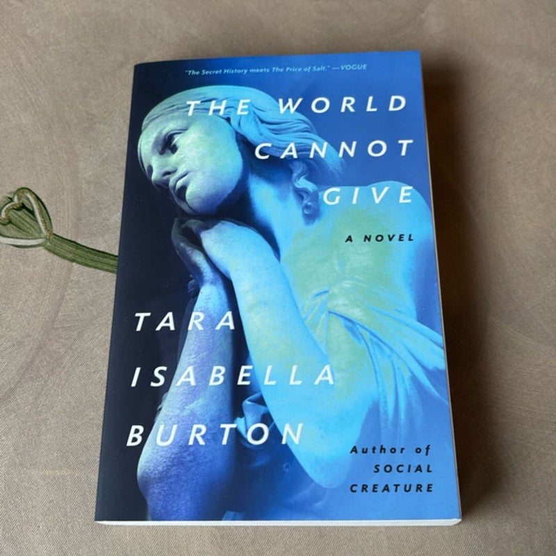 The World Cannot Give