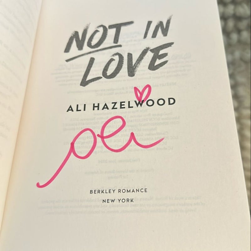 Not in Love
