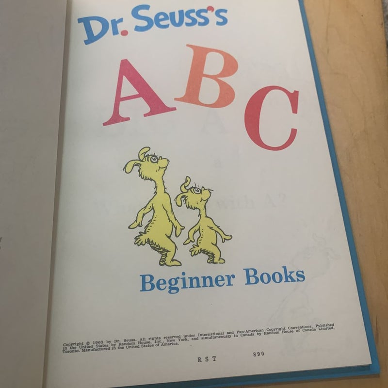 Dr. Seuss’s ABC