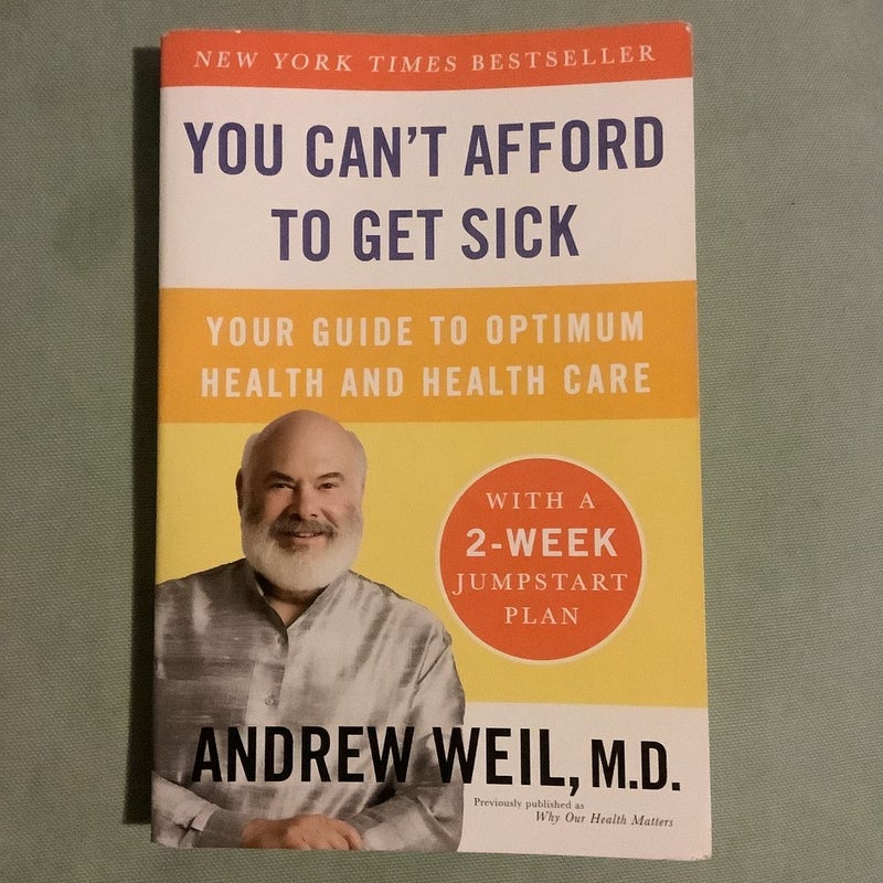 You Can't Afford to Get Sick