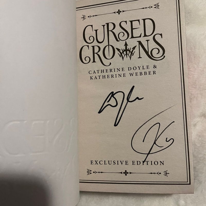 Twin Crowns (Fairyloot) & Cursed Crowns (Waterstones)