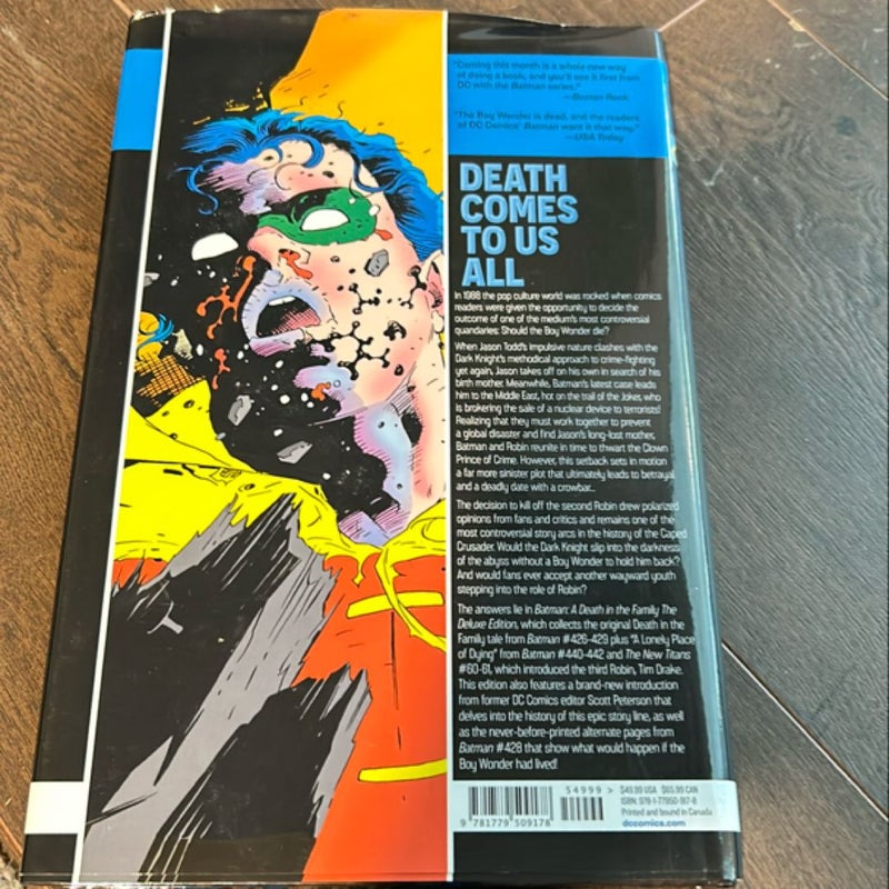 Batman: a Death in the Family the Deluxe Edition